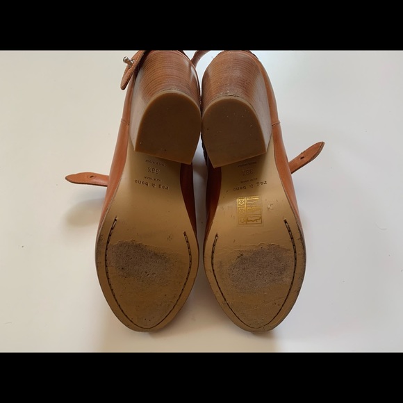 Rag & Bone natural woven harrow boots leather 38.5 - Picture 10 of 15